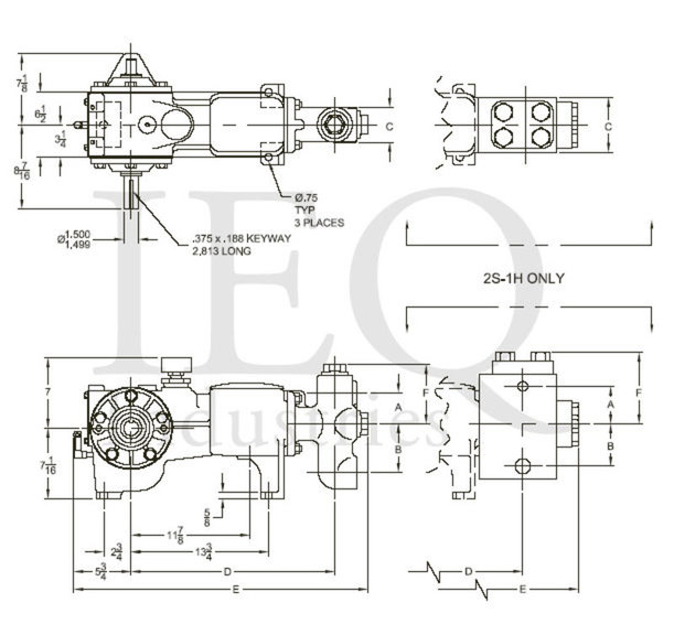 P50-BH (2S-1H), Simplex, Plunger Pump