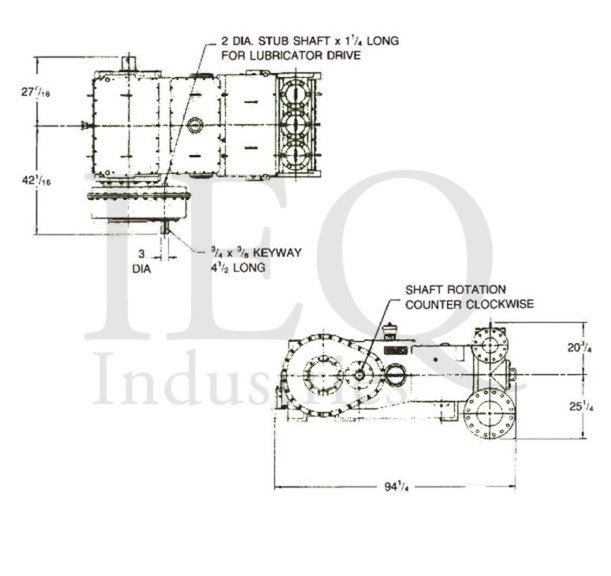 T450-7, Triplex, Plunger Pump