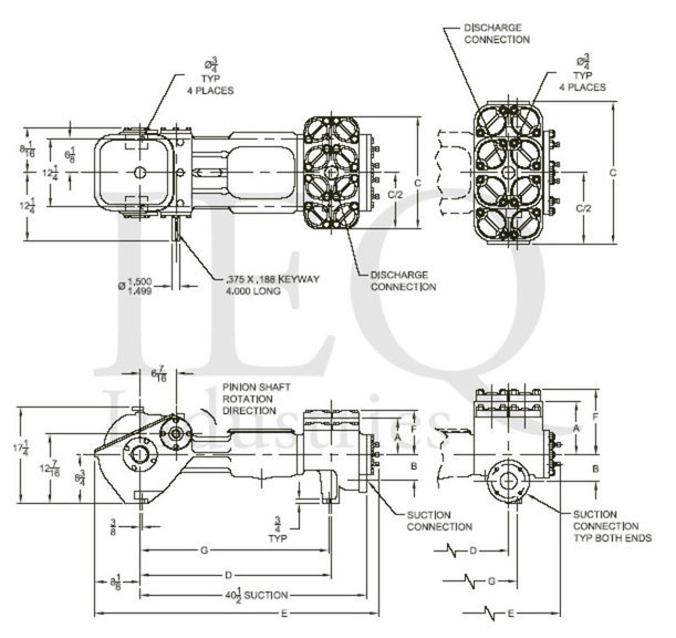 545, Duplex, Piston Pump (Mud Pump)