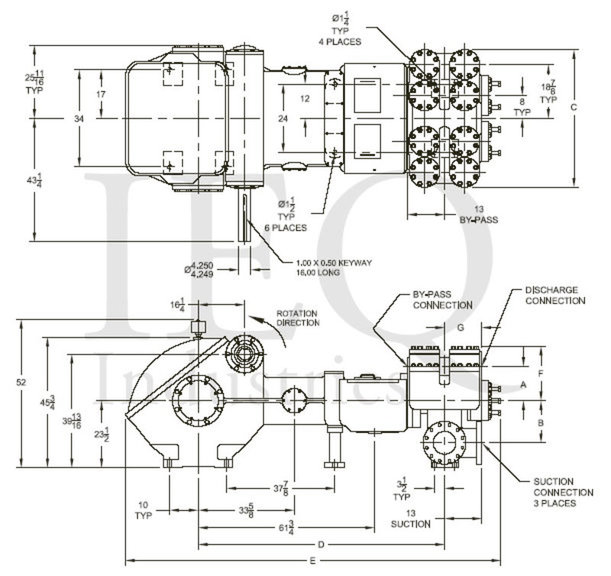 2651, Duplex, Piston Pump (Mud Pump)